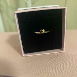 Pandora ring 14k & .925 silver